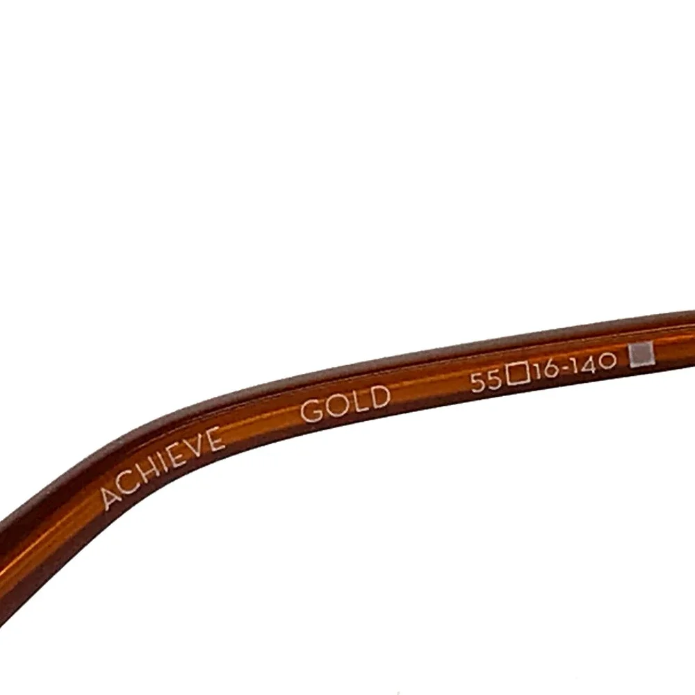 Rachel Roy Eyeglasses Frames ACHIEVE GOLD Rose Pink Cat Eye Full Rim 55-16-140